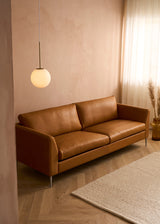 Mogens Hansen - MH272 3 pers. sofa i Frej anilinlæder - 5 - Jacobsen Plus