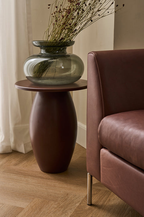 Mogens Hansen - MH272 3 pers. sofa i Frej anilinlæder - Mørkebrun - Jacobsen Plus