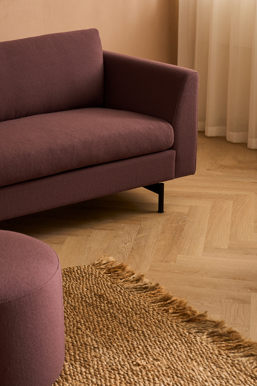 Mogens Hansen - MH272 4. pers. sofa i Nobel tekstil
