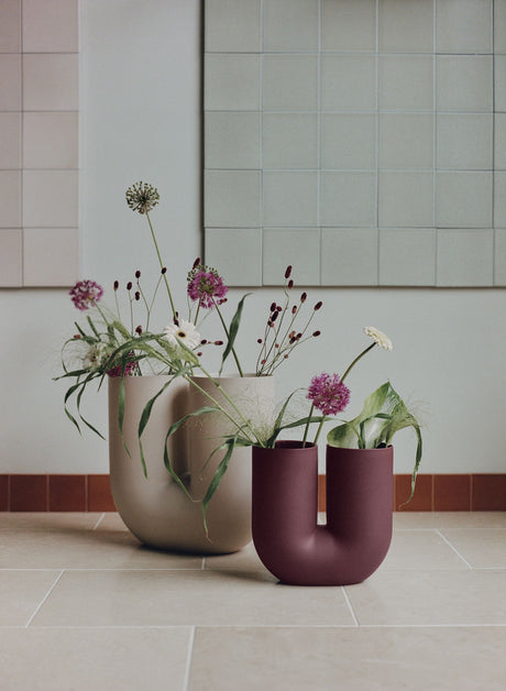Kink Vase H 39 cm, sand fra Muuto - 4 - Jacobsen Plus