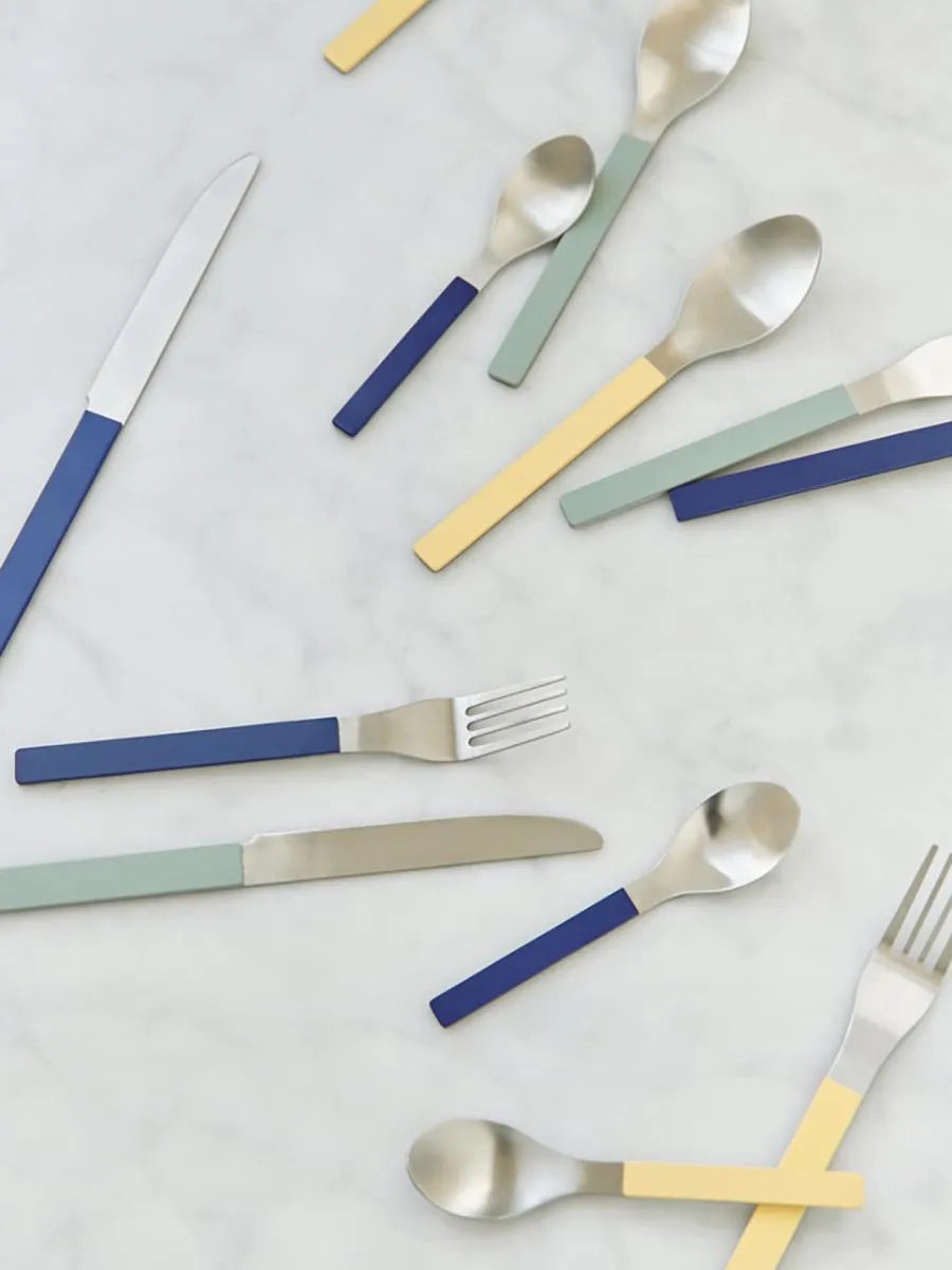 MVS Cutlery Set of 4, dark blue fra Hay