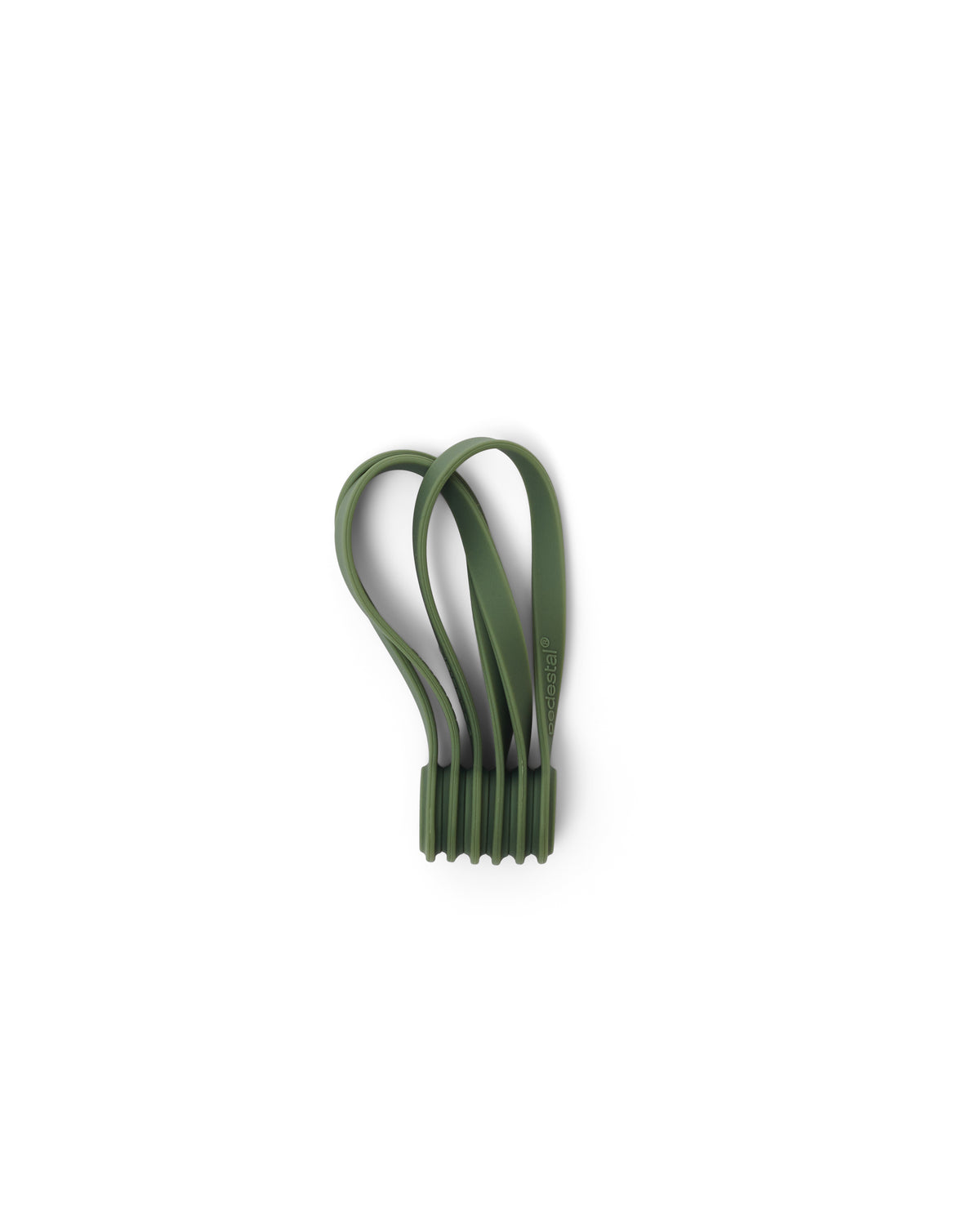 Pedestal - Magnetic Cable Ties, magnetiske kabelsamlere, 3 stk. - Mossy green - Jacobsen Plus