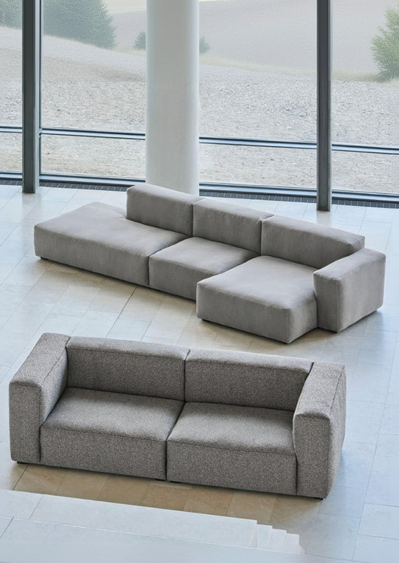Mags Soft Low 3 pers. sofa, kombination 3, højre fra Hay