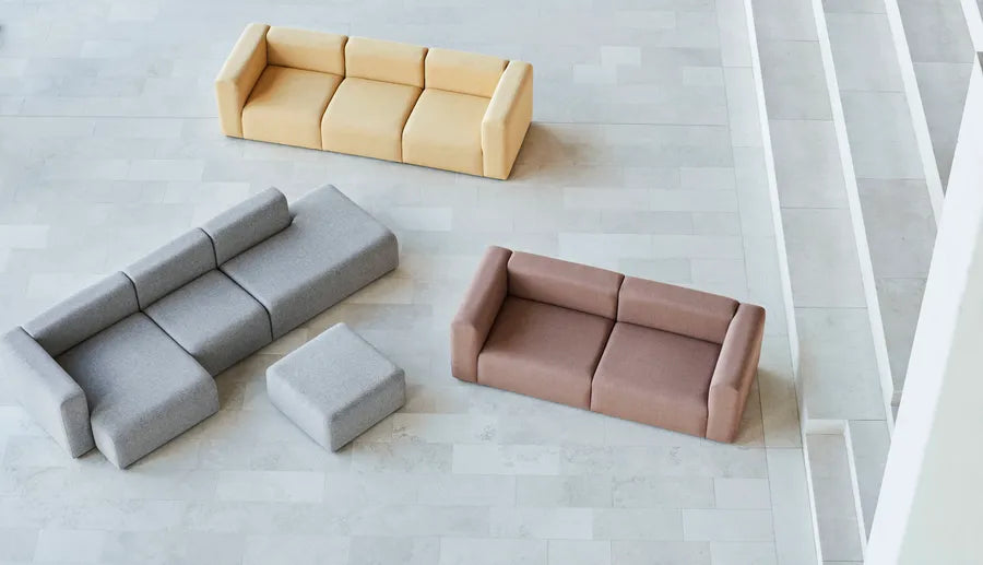 Mags 3 pers. sofa, kombination 1 fra Hay