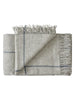 Mandø Plaid, light grey fra Silkeborg Uldspinderi