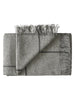 Mandø Plaid, medium grey fra Silkeborg Uldspinderi
