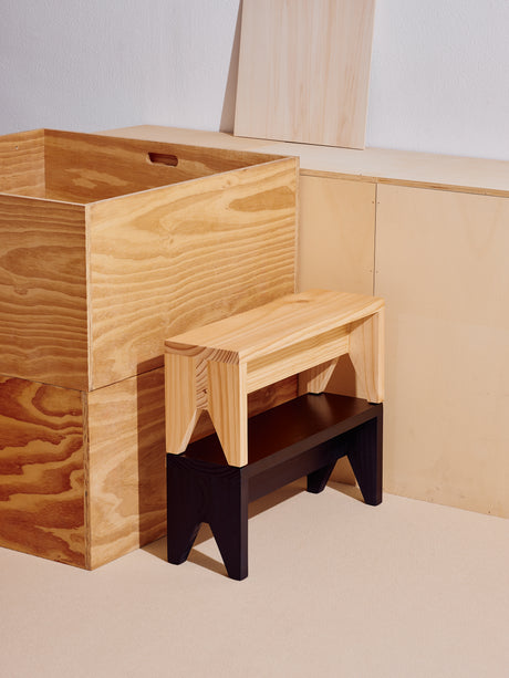 Manolito Stool, long fra Hay - Natural - Jacobsen Plus
