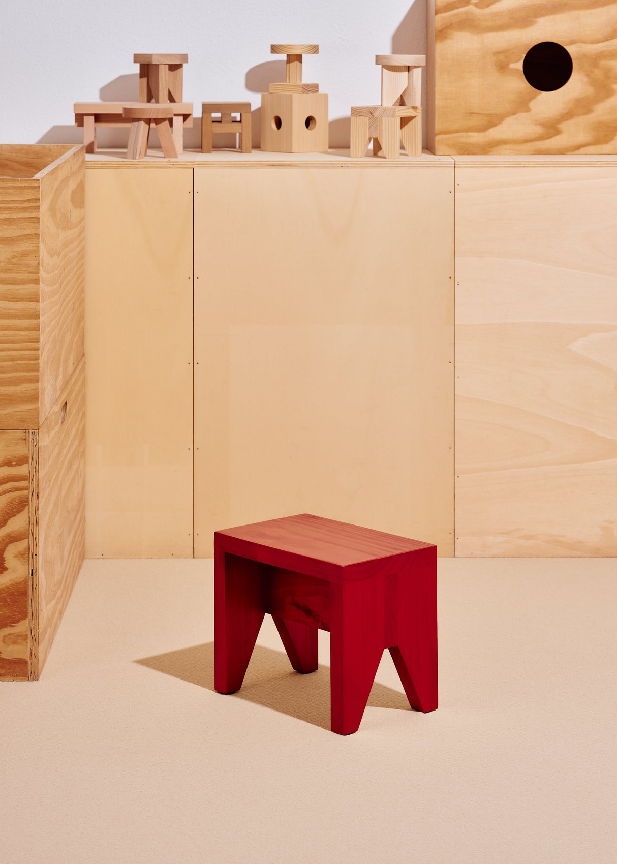 Manolito Stool, short fra Hay - 1 - Jacobsen Plus