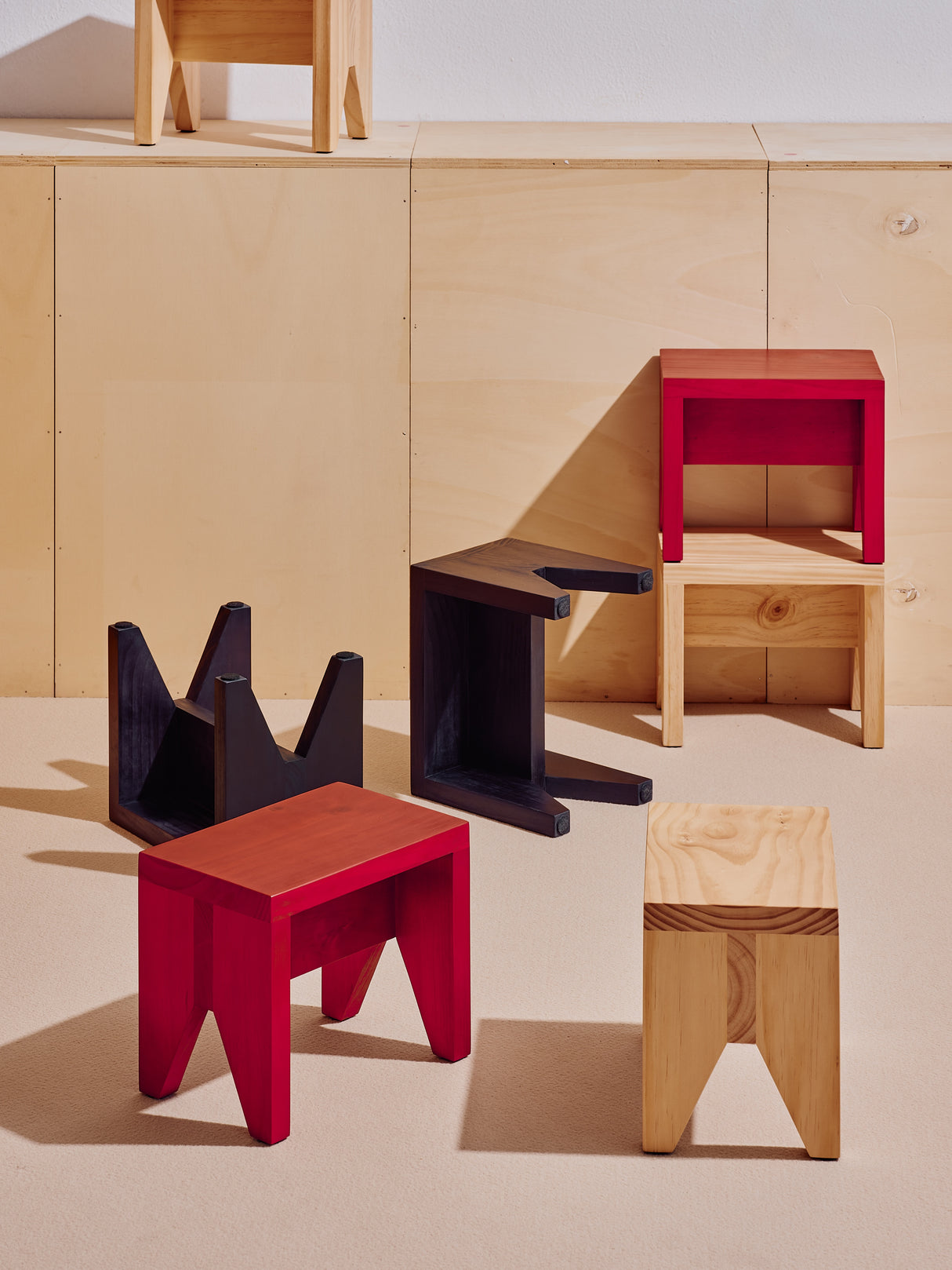 Manolito Stool, short fra Hay - 4 - Jacobsen Plus