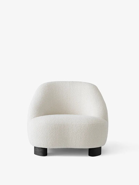 Margas LC1 loungestol fra &Tradition - Karakorum 001 / Sortbejdset eg - Jacobsen Plus