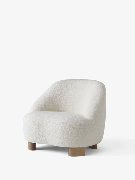 Margas LC1 loungestol fra &Tradition - Karakorum 001 / Sortbejdset eg - Jacobsen Plus