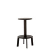 Dark Stained Oak & Warm Black