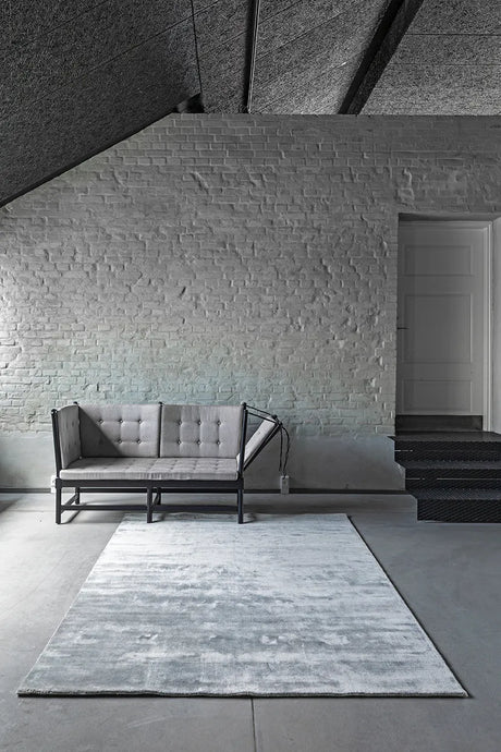 Earth Bamboo Tæppe fra Massimo - 170 x 240 cm / Concrete - Jacobsen Plus