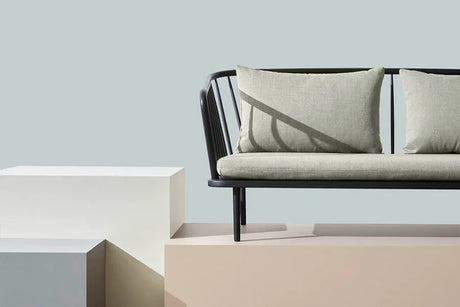 Mollis sofa, sort eg og uld fra Mater - 2 - Jacobsen Plus