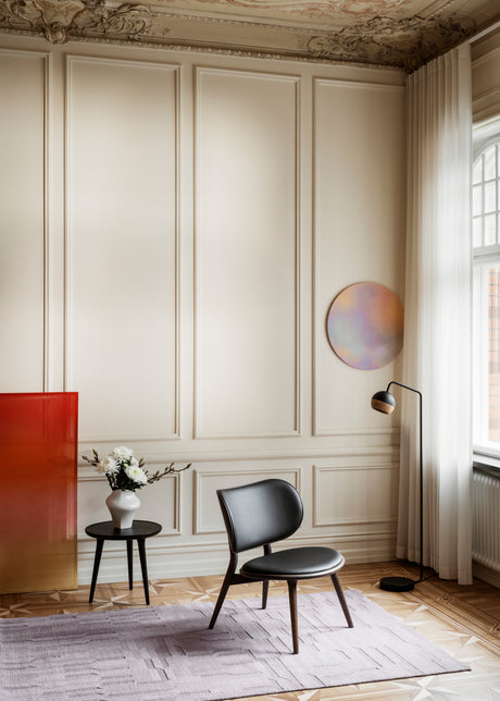 The Lounge Chair, sirka grå eg med sort læder fra Mater - 2 - Jacobsen Plus