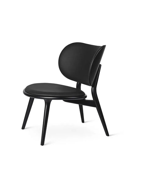 The Lounge Chair, sort bøg med sort læder fra Mater - 1 - Jacobsen Plus