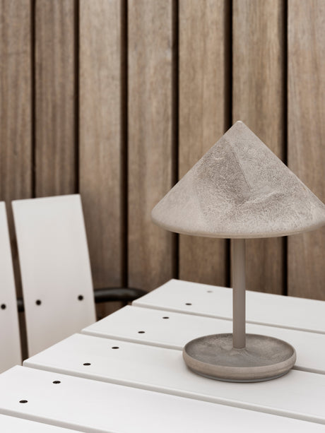 Terra portable bordlampe fra Mater - Coffee Waste Rust Red - Jacobsen Plus