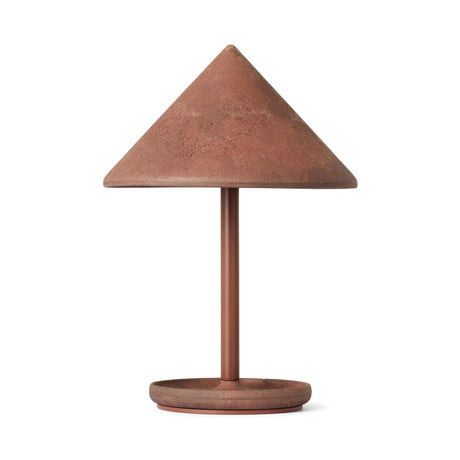 Terra portable bordlampe fra Mater - Coffee Waste Rust Red - Jacobsen Plus