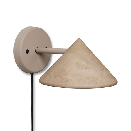 Terra væglampe fra Mater - Coffee Waste Light - Jacobsen Plus