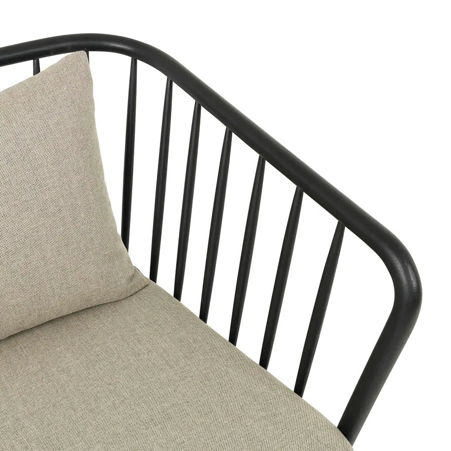 Mollis sofa, sort eg og uld fra Mater - 6 - Jacobsen Plus