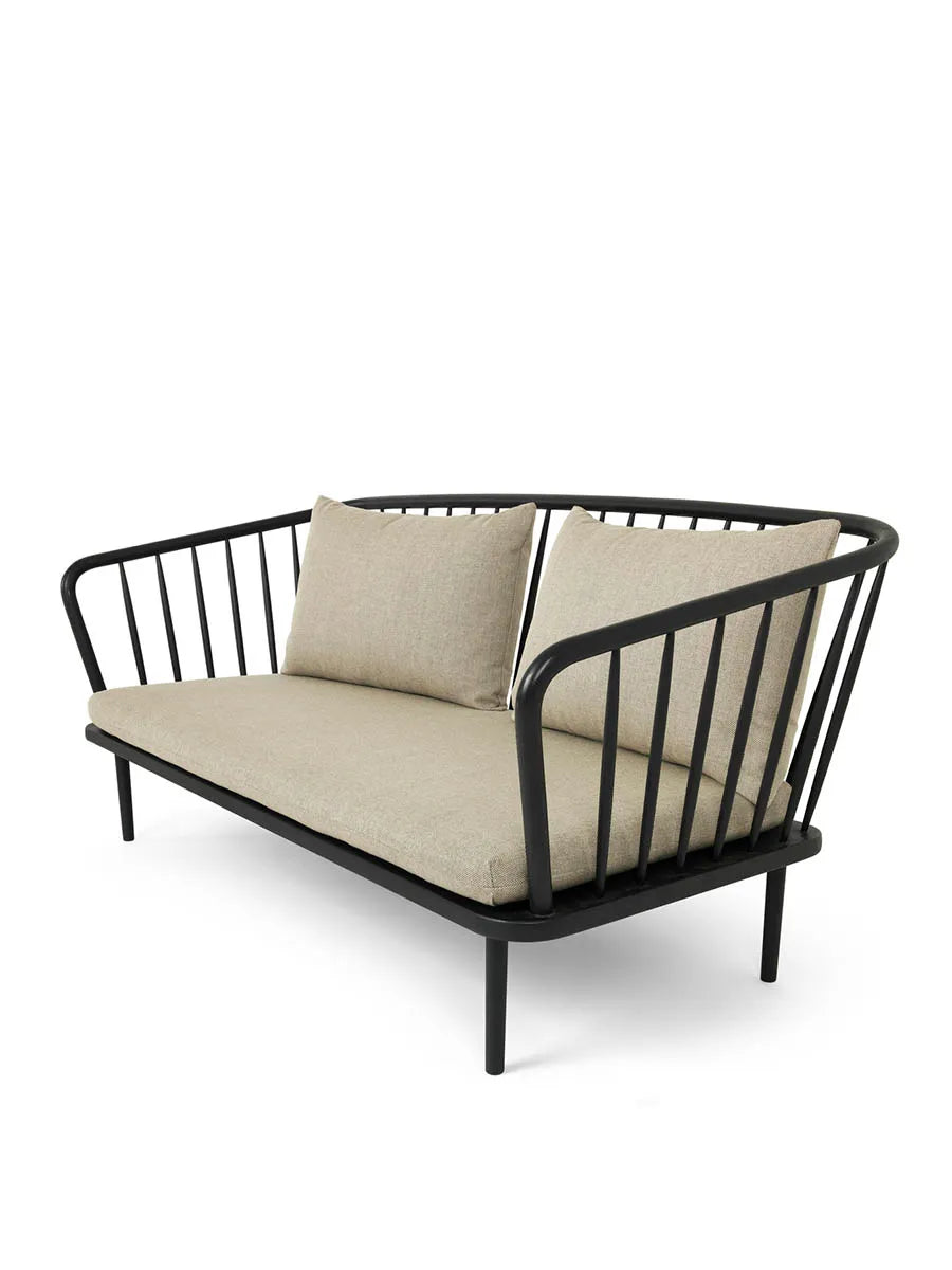 Mollis sofa, sort eg og uld fra Mater - 4 - Jacobsen Plus