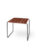 Ocean Havebord 70x70, burnt red fra Mater