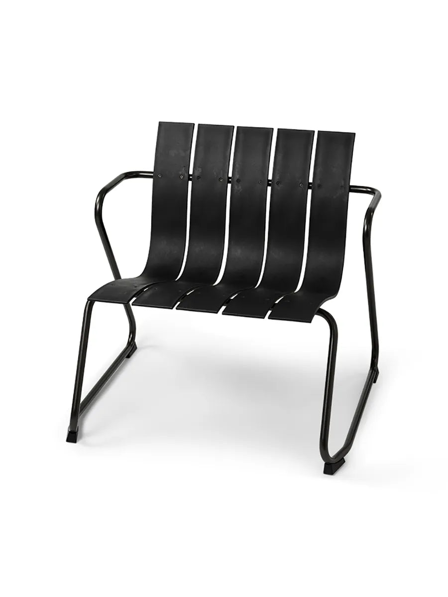 Ocean loungestol, sort fra Mater