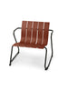 Ocean Loungestol, burnt red fra Mater