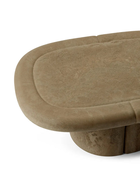Alder Lounge Table, oval fra Mater - Sand - Jacobsen Plus