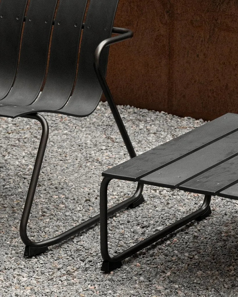 Ocean loungestol, sort fra Mater - 3 - Jacobsen Plus