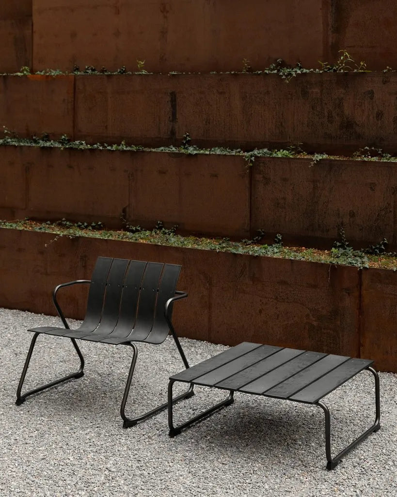 Ocean loungestol, sort fra Mater - 4 - Jacobsen Plus