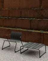 Ocean loungestol, sort fra Mater - 4 - Jacobsen Plus