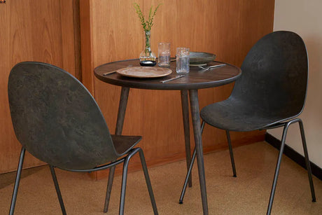 Accent cafébord, sirka grå eg fra Mater - 2 - Jacobsen Plus