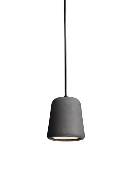 Material pendel fra New Works - Mørk grå beton - Jacobsen Plus