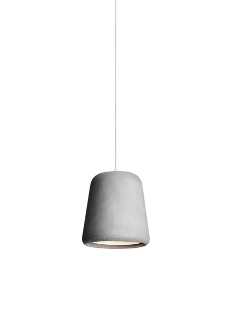Material pendel fra New Works - Lys grå beton - Jacobsen Plus