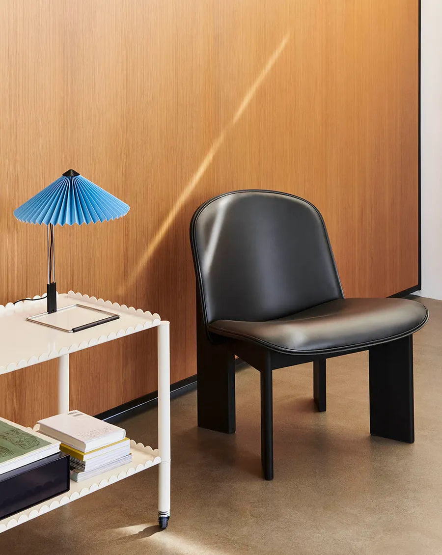 Chisel Lounge Chair m/polstring fra Hay