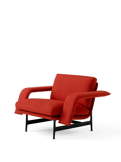Meantime AV29 Lounge Chair fra &Tradition - Fiord 0571 / Warm Black - Jacobsen Plus