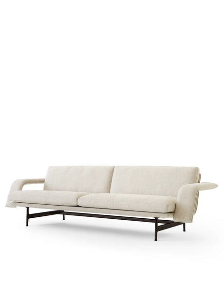 Meantime AV31 3-personers sofa fra &Tradition - Ecriture 0210 / Warm Black - Jacobsen Plus