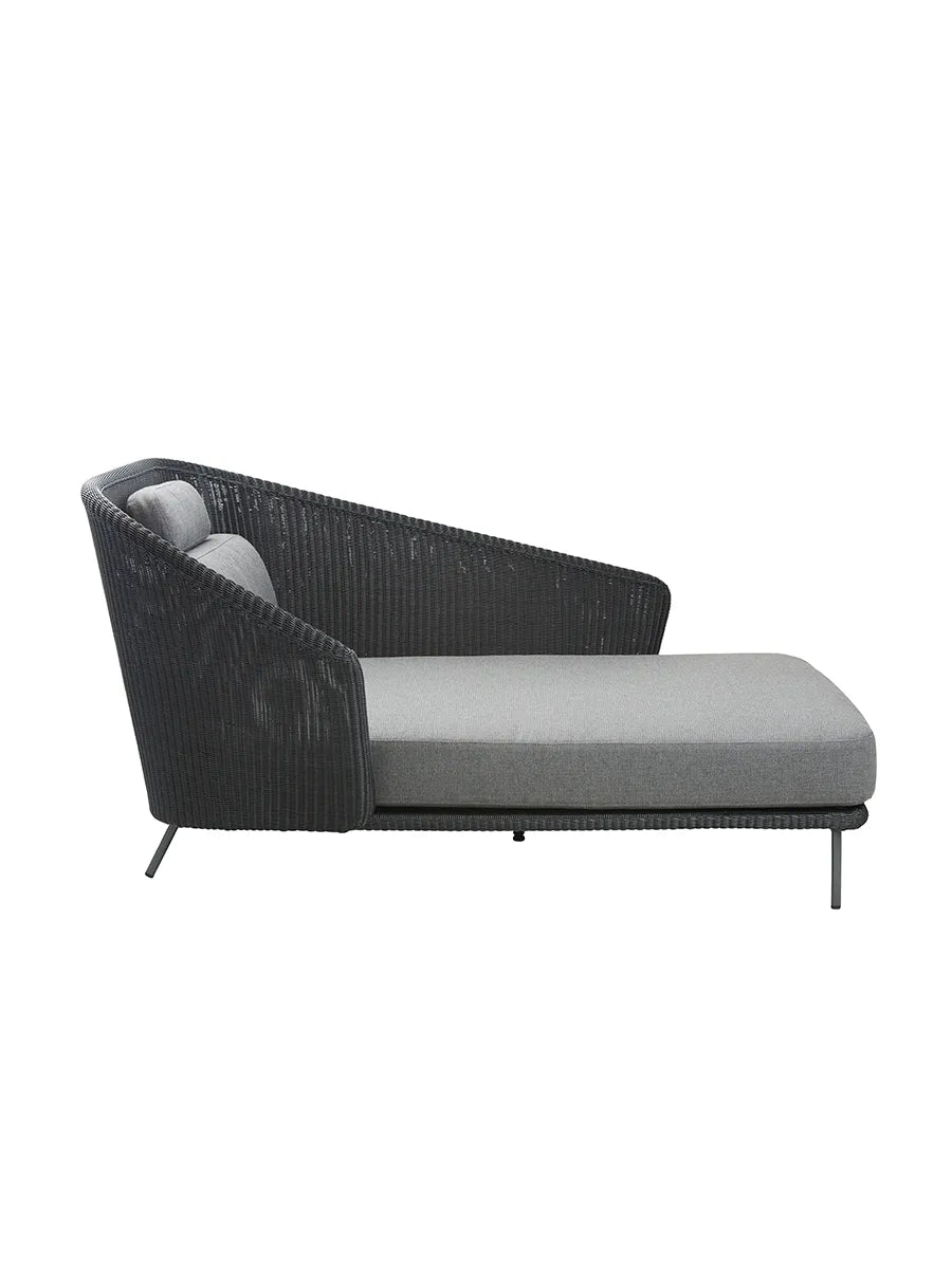 Mega Daybed, venstre, inkl. hyndesæt fra Cane-line