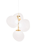 Melt Chandelier Mini fra Tom Dixon - Opal - Gold - Jacobsen Plus