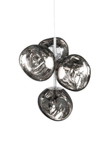 Melt Chandelier Mini fra Tom Dixon - Silver - Jacobsen Plus