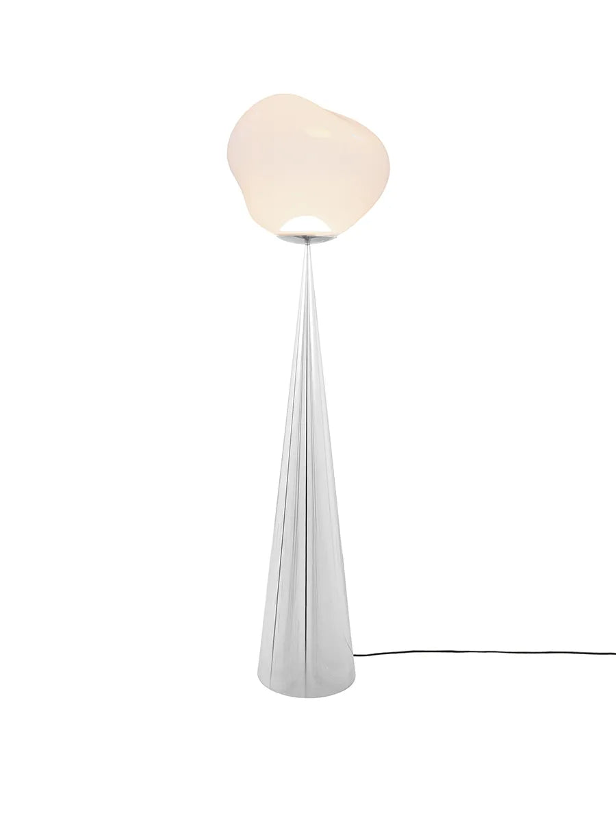 Melt Cone Fat Floor Lamp fra Tom Dixon - Opal - Jacobsen Plus