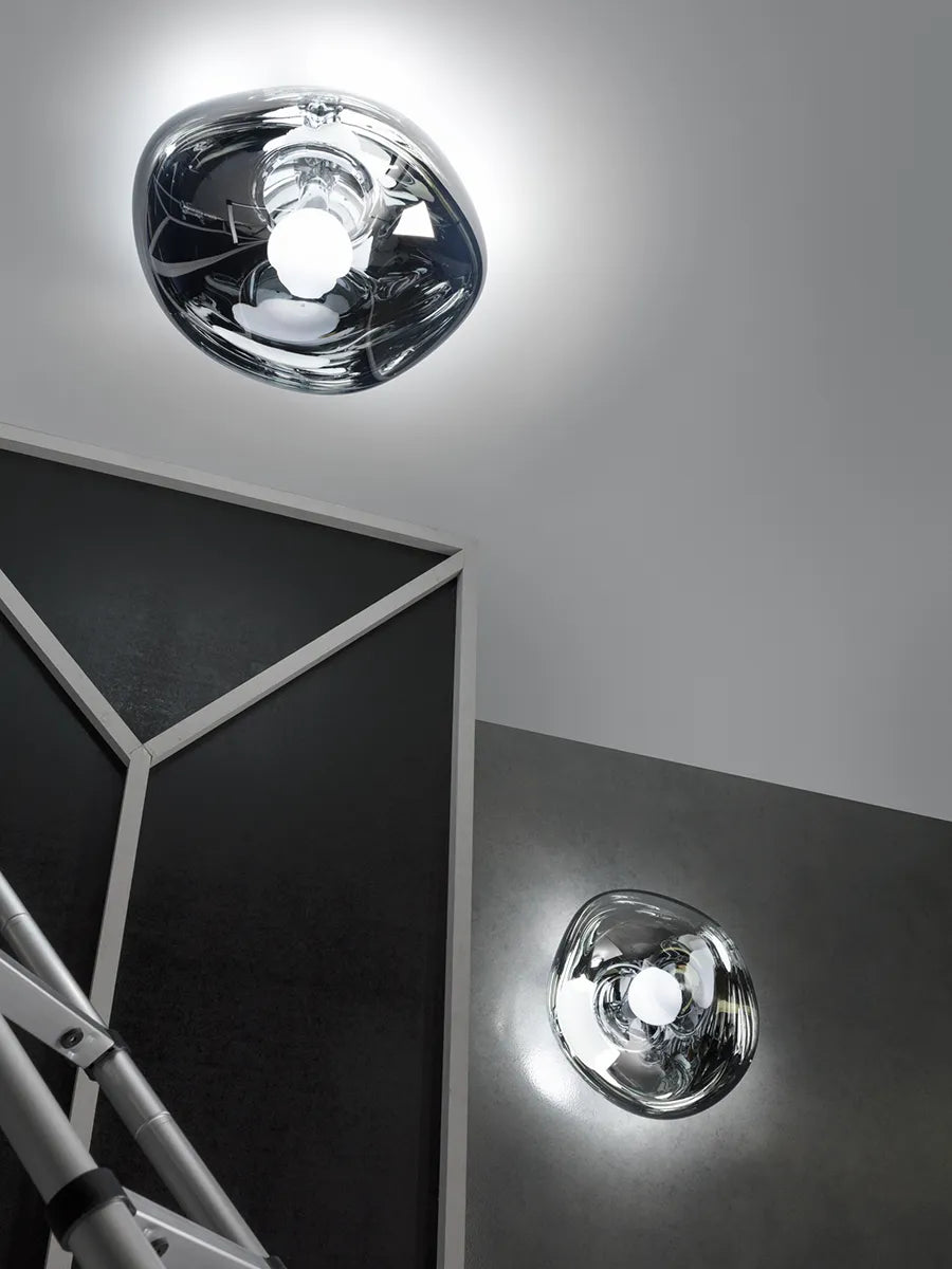 Melt Surface Væglampe, chrome fra Tom Dixon - 3 - Jacobsen Plus