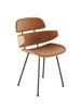 Midas armstol, cognac læder fra Naver Collection