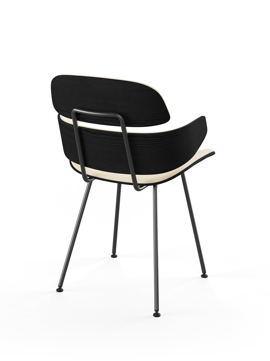 Midas armstol, creme læder fra Naver Collection
