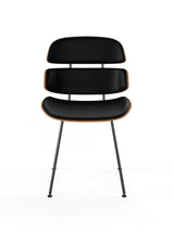 Midas stol, sort læder fra Naver Collection - 1 - Jacobsen Plus
