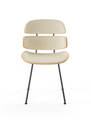 Midas stol, creme læder fra Naver Collection