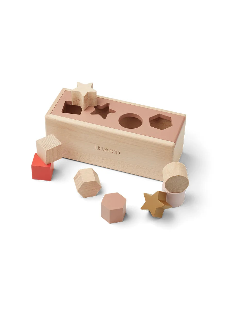 Midas puttekasse, geometric tuscany rose multi mix fra Liewood