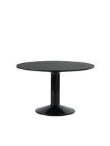 Midst Table Ø 120 cm, linoleum fra Muuto - Black linoleum - black - Jacobsen Plus