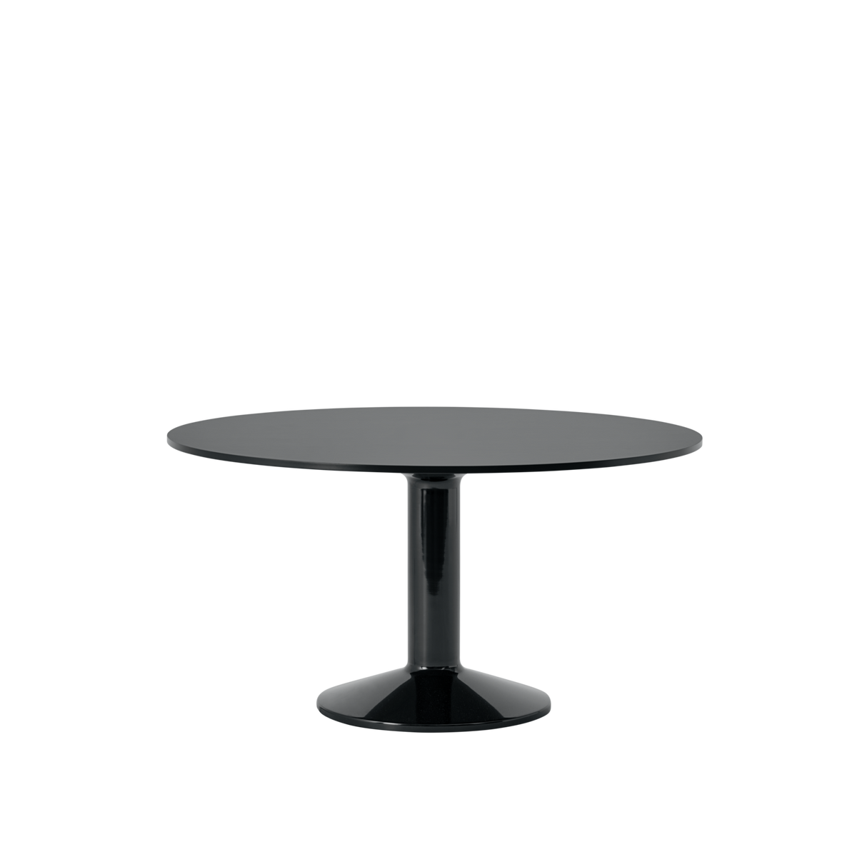 Midst Table Ø 140 cm, fra Muuto - Black Nanolaminate - Black - Jacobsen Plus